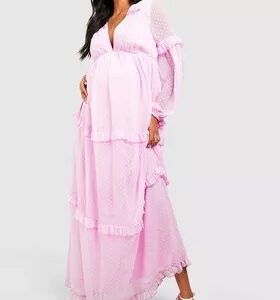 Blush Pink Maxi Dress